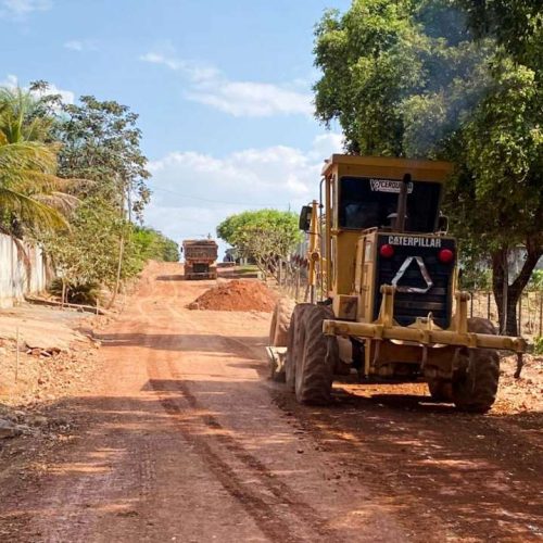 Prefeitura inicia pavimentação de quase 2 mil metros de vias no grande Glória