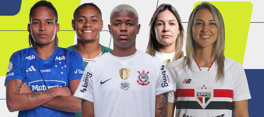 Prêmio TV Brasil Petrobras Para Elas: as melhores atacantes do país