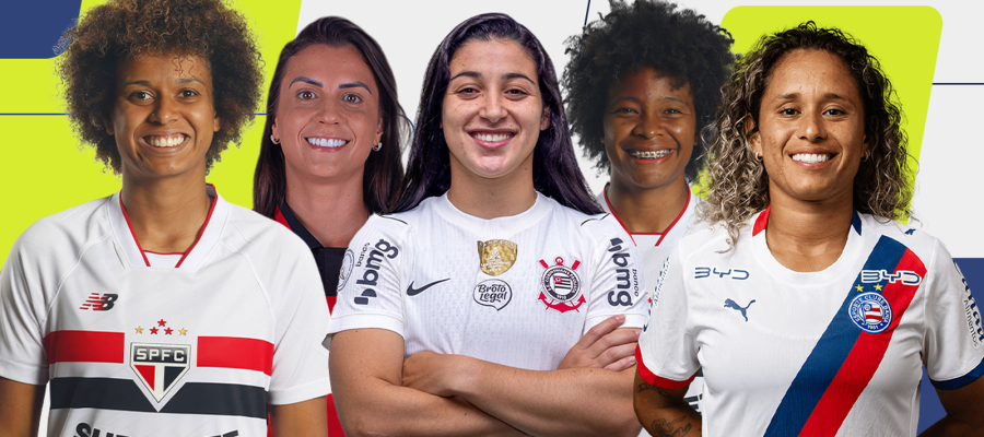 Prêmio TV Brasil Petrobras Para Elas revela meio-campistas finalistas