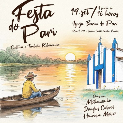 Primeira “Festa do Pari” celebra tradição e cultura ribeirinha em Cuiabá