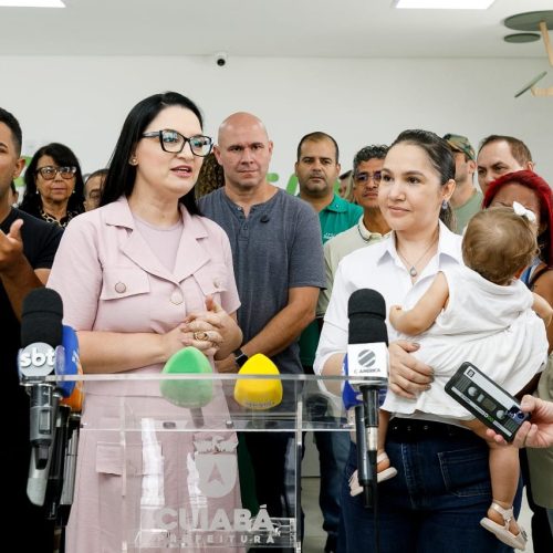 Primeira-dama cita impacto para mães cuiabanas com novo Centro Médico Infantil