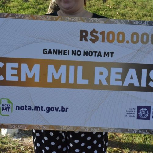Programa Nota MT sorteia R$ 900 mil em prêmios nesta quinta-feira