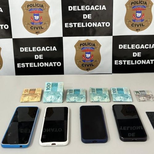 Quatro envolvidos em sequestro de mulher e roubo de R$ 200 mil são presos pela PC em Cuiabá