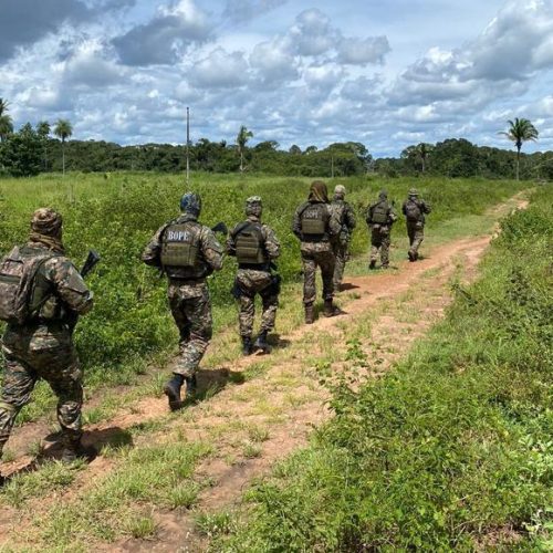 Quatro fugitivos de presídio de Goiás são recapturados por PMs de Mato Grosso