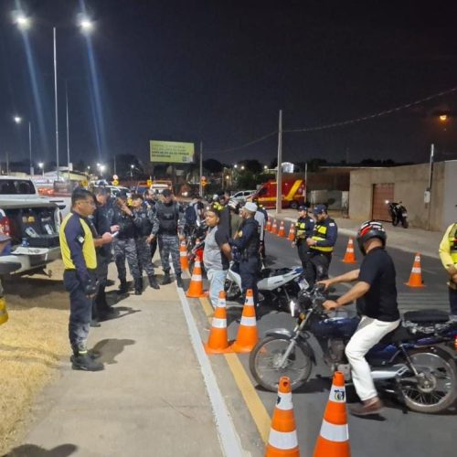 Quatro são presos e 45 motocicletas são removidas durante Operação em Cuiabá