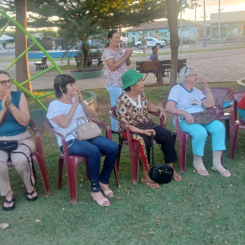 Itanhangá-MT: Prefeitura promove roda de conversa e atividades em campanha de conscientização contra a violência aos idosos