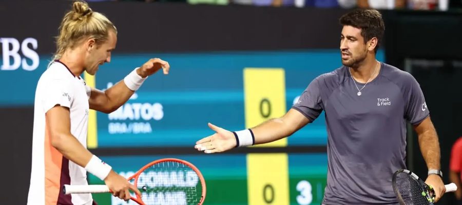 Rafael Matos e Orlando Luz vão à semi de duplas do ATP de Cincinnati