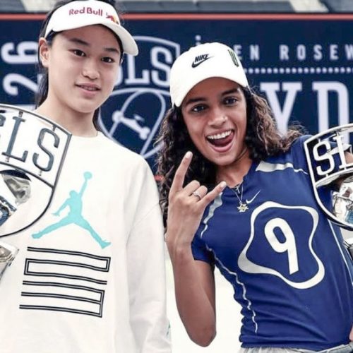 Rayssa Leal vence primeira etapa do circuito mundial de skate