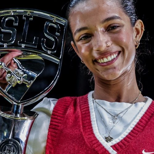 Rayssa é campeã da etapa carioca da Liga Internacional de Skate Street