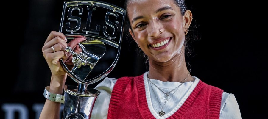 Rayssa é campeã da etapa carioca da Liga Internacional de Skate Street
