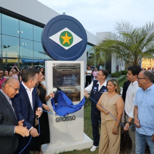 Referência no país, Governo de MT inaugura nova sede do laboratório central de saúde