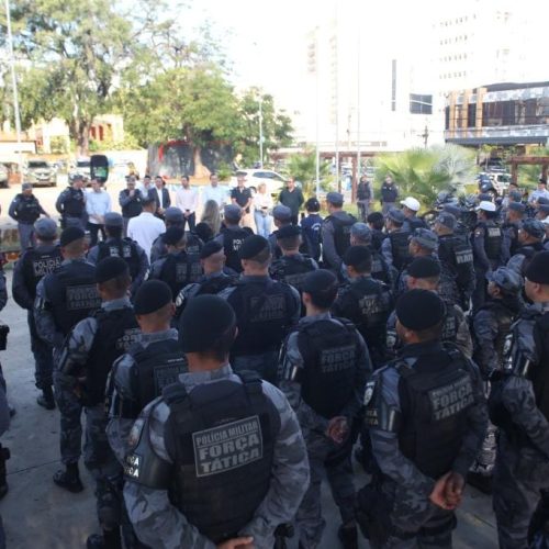 Regiões centrais de Cuiabá e VG estão reforçadas com mais de 300 policiais militares