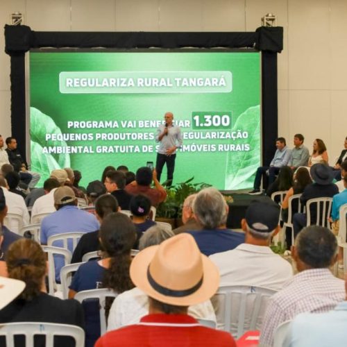 CADASTRO AMBIENTAL RURAL: Regulariza Rural Tangará é lançado com previsão de regularização de 1.300 propriedades