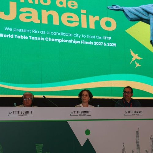 Rio de Janeiro será a sede do Mundial de Tênis de Mesa em 2029