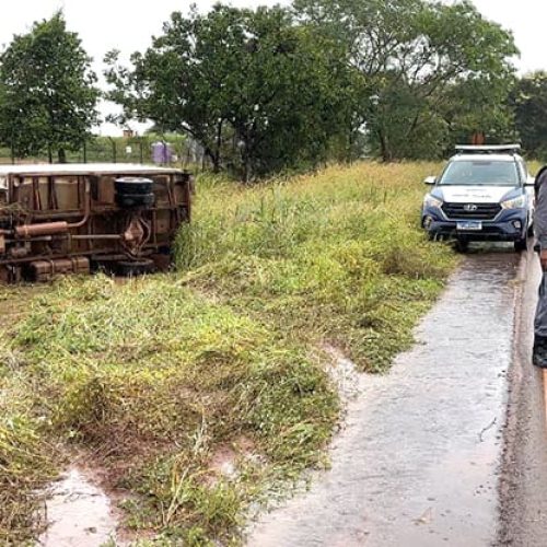 Acidente na rodovia | Serra da Petrovina | Fogo em carreta