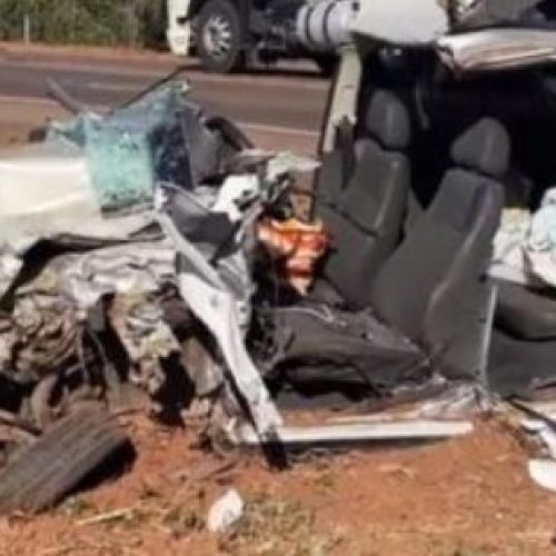 Motorista morre em colisão frontal na BR-163; outras seis pessoas ficaram feridas