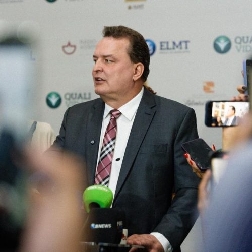 “Se ela decidir, eu vou junto e o grupo acompanha”, diz Max Russi sobre esposa ser vice de Jayme