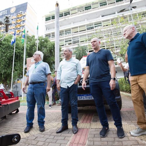 Secretário agradece Estado por maquinários e destaca integração de políticas públicas