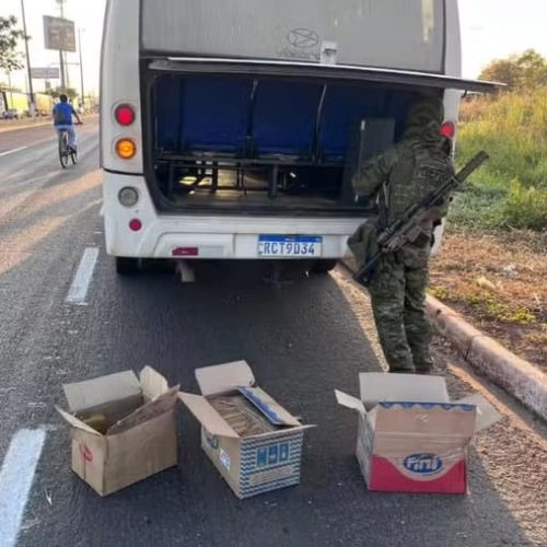 Secretário envolvido com transporte de cocaína em micro-ônibus apreendido em VG é alvo da PC