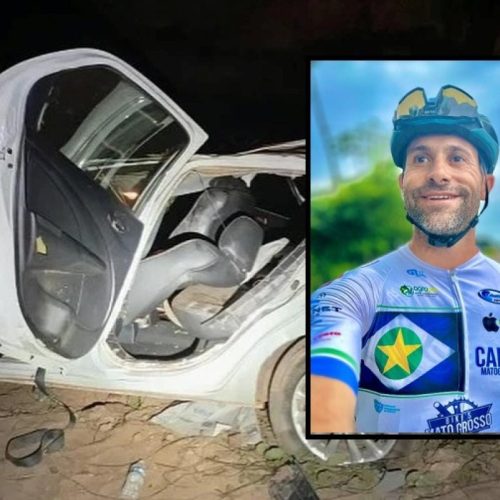Secretário morre ao capotar veículo em rodovia e cair em ponte; esposa fica ferida