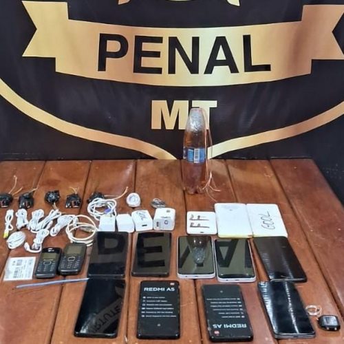 Segurança impede entrada de 14 celulares levados por drones em penitenciária
