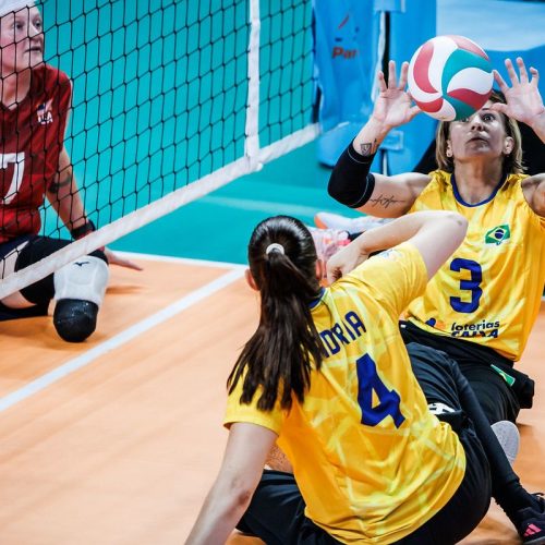 Seleção feminina perde e fica com o vice no Mundial de Vôlei Sentado