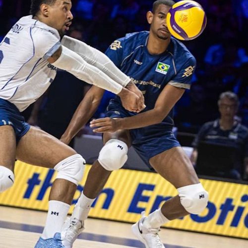 Seleção masculina perde e pode dar adeus à Liga das Nações de vôlei