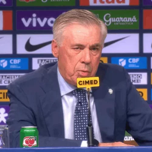 Sem Neymar, Ancelotti anuncia primeira convocação para a Seleção Brasileira