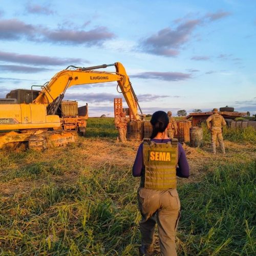 Sema aplica R$ 400 mil em multas por extração ilegal de minérios em Mato Grosso