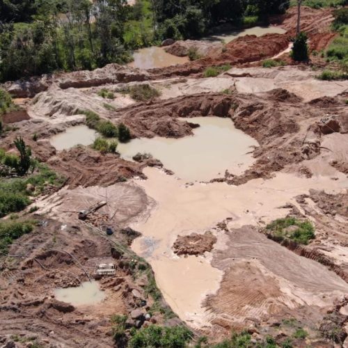 Sema aplica multa de R$ 200 mil durante operação de combate à mineração ilegal em Mato Grosso