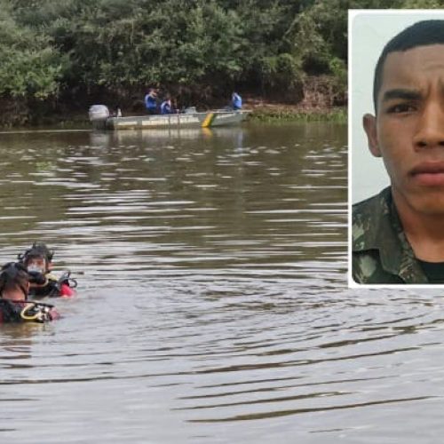Soldado do Exército morre afogado ao tentar atravessar o Rio Paraguai