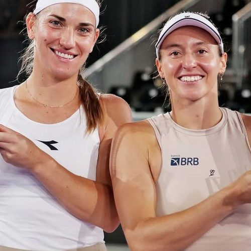 Stefani sobe no ranking após título de duplas no WTA 500 na Áustria