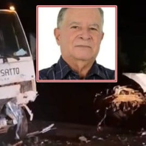 Suplente de vereador morre em colisão entre carro e caminhão em rodovia estadual