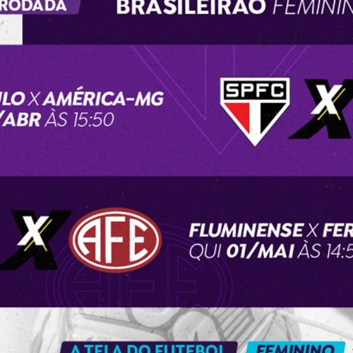 TV Brasil exibe jogos do Brasileirão Feminino nesta quarta e na quinta