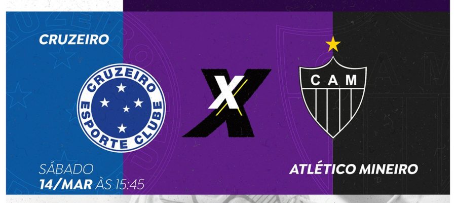 TV Brasil transmite amanhã jogo entre Cruzeiro e Atlético Mineiro