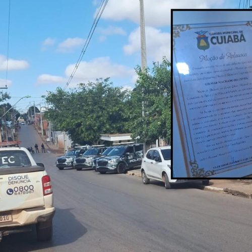 "Tá no colo do capeta"
