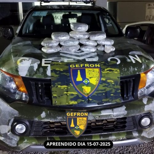 Taxista boliviano é preso com tabletes de supermaconha na rodovia BR-364