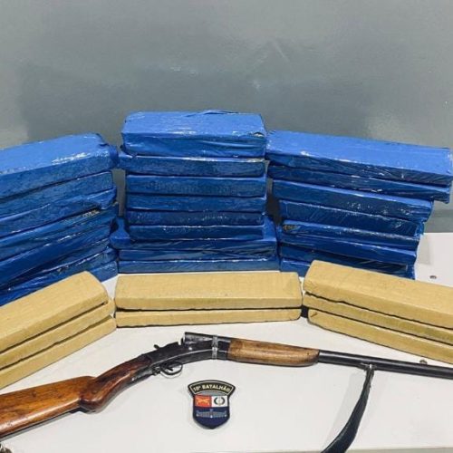 Traficante é preso com 33 tabletes de maconha na zona rural de Várzea Grande