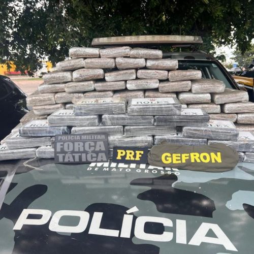 Traficante é preso com 79 tabletes de drogas em Nossa Senhora do Livramento