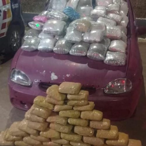Traficante é preso com carga de droga, munições e sete pistolas que seriam trazidas para Cuiabá