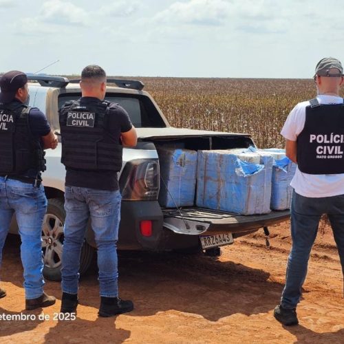 Traficante é preso em flagrante pela PC com 240 tabletes de maconha tipo skank