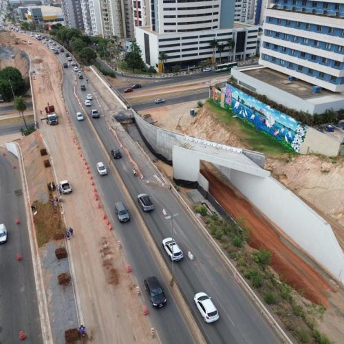 Trânsito em alça do viaduto capital não será mais interrompido nesta sexta-feira