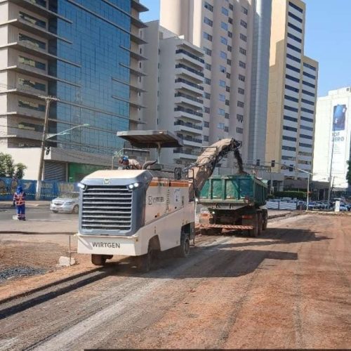 Trânsito será alterado em dois retornos da Avenida do CPA para continuidade das obras do BRT
