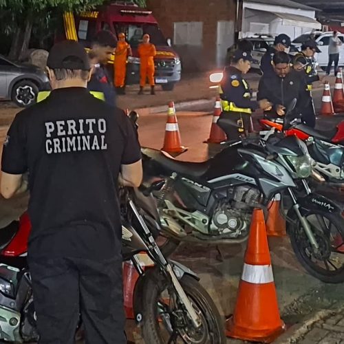 Três condutores de motocicleta são presos durante operação em avenida de Cuiabá