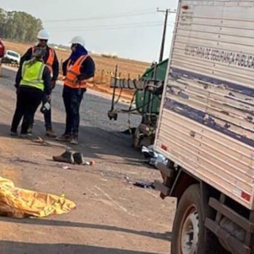 Três trabalhadores morrem atropelados por rolo compressor em obras de duplicação da BR- 163