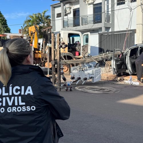 Troca de tiros termina com um morto e dois feridos após briga de trânsito em MT