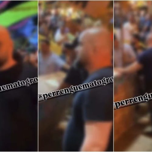 Valentão é preso após destruir barraca e agredir mulher em festa junina na capital