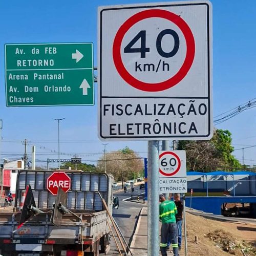Várzea Grande estabelece novo limite de velocidade na Miguel Sutil de 40 km/hora