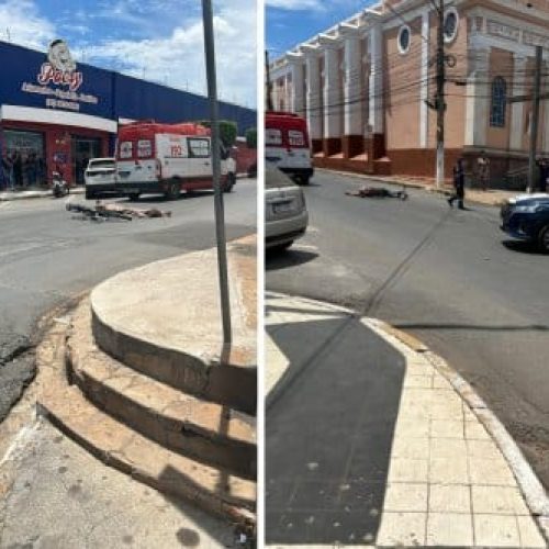 Venezuelano morre atropelado por caminhão e motorista foge sem prestar socorro em Cuiabá