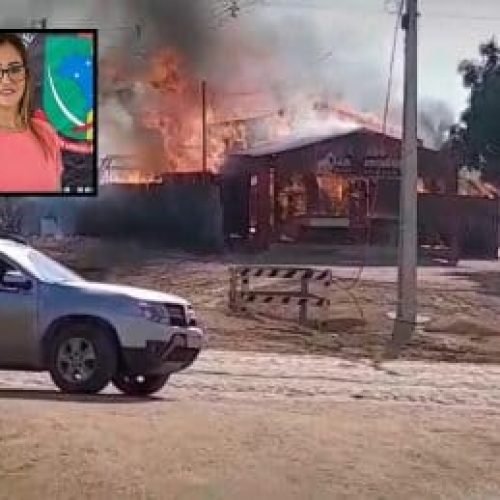 Vereadora e marido são suspeitos de incendiar boate após briga em distrito